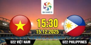 Soi kèo U22 Việt Nam vs U22 Philippines, 15h30 ngày 15/12 - Bán kết SEA Games 33 1 u22-viet-nam-vs-u22-philippines
